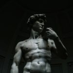 David statue inside building