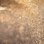 water droplets on brown surface